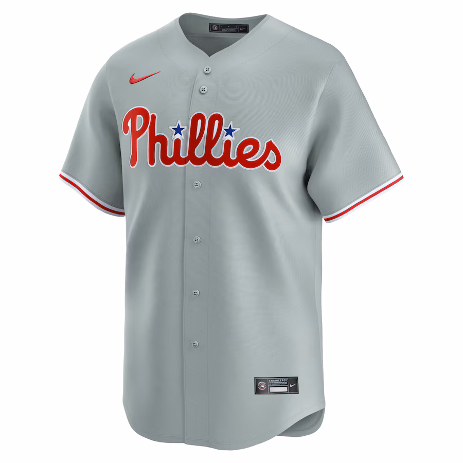 J.T. Realmuto Philadelphia Phillies Nike Away Limited Player Jersey - Gray