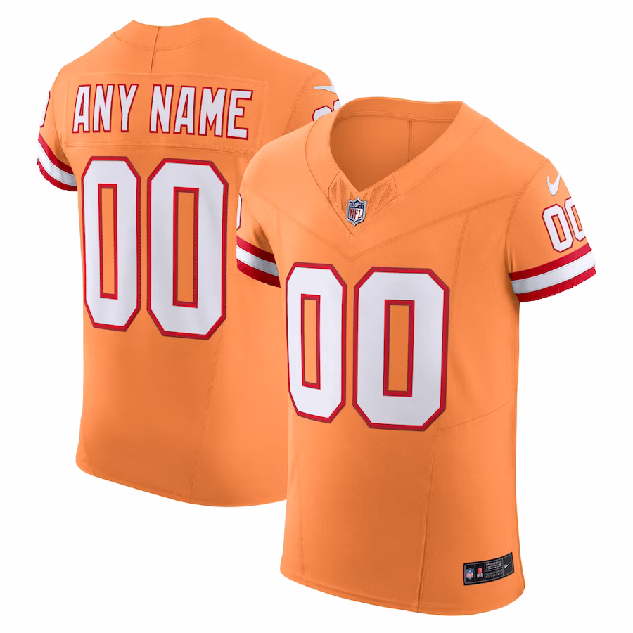 Tampa Bay Buccaneers Nike Vapor F.U.S.E. Elite Custom Jersey - Orange