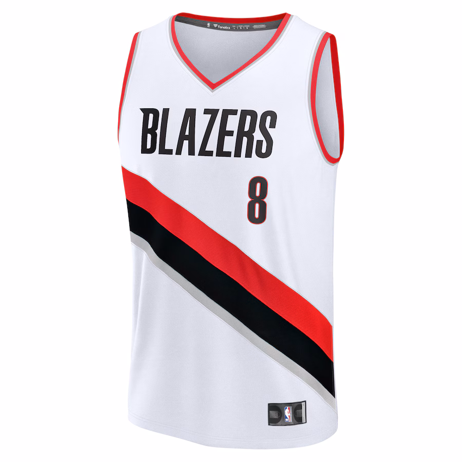 Deni Avdija Portland Trail Blazers Fanatics Youth Fast Break Replica Player Jersey - Association - White Edition