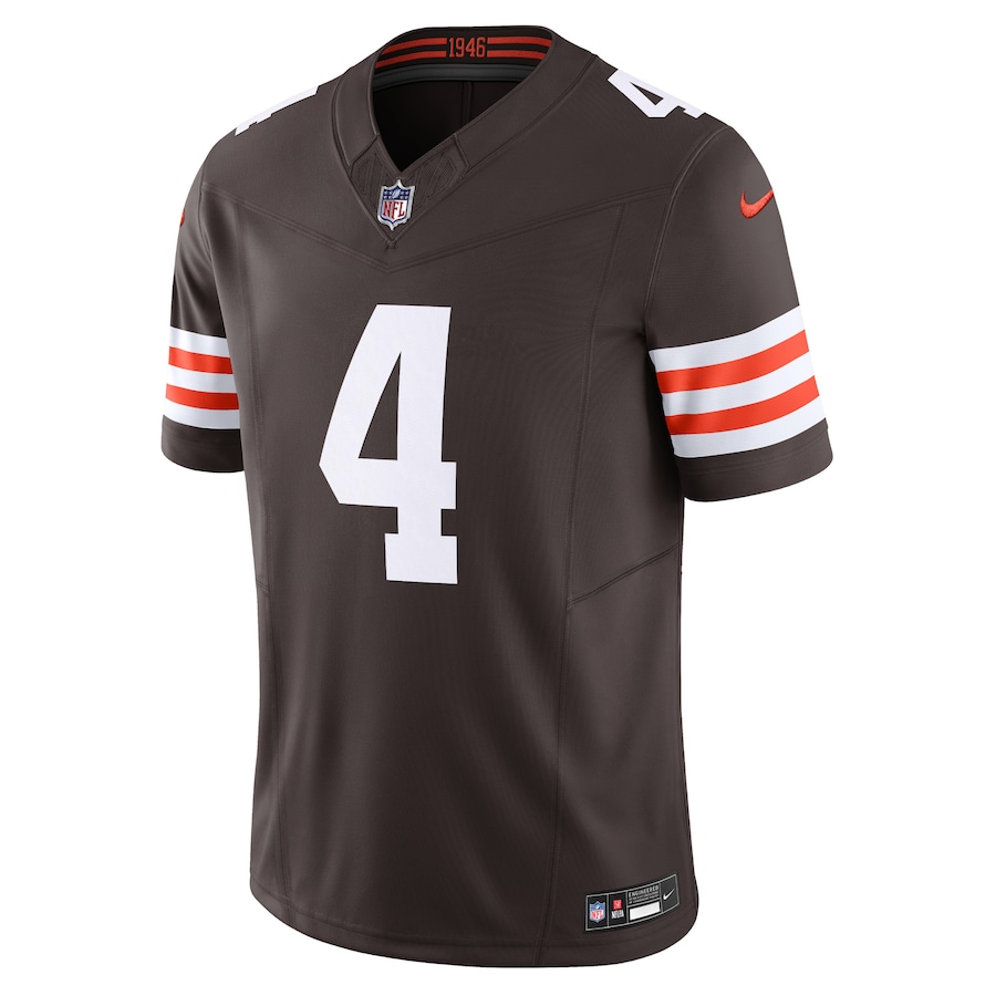 Mens Cleveland Browns Deshaun Watson Brown Vapor F.U.S.E. Limited Jersey