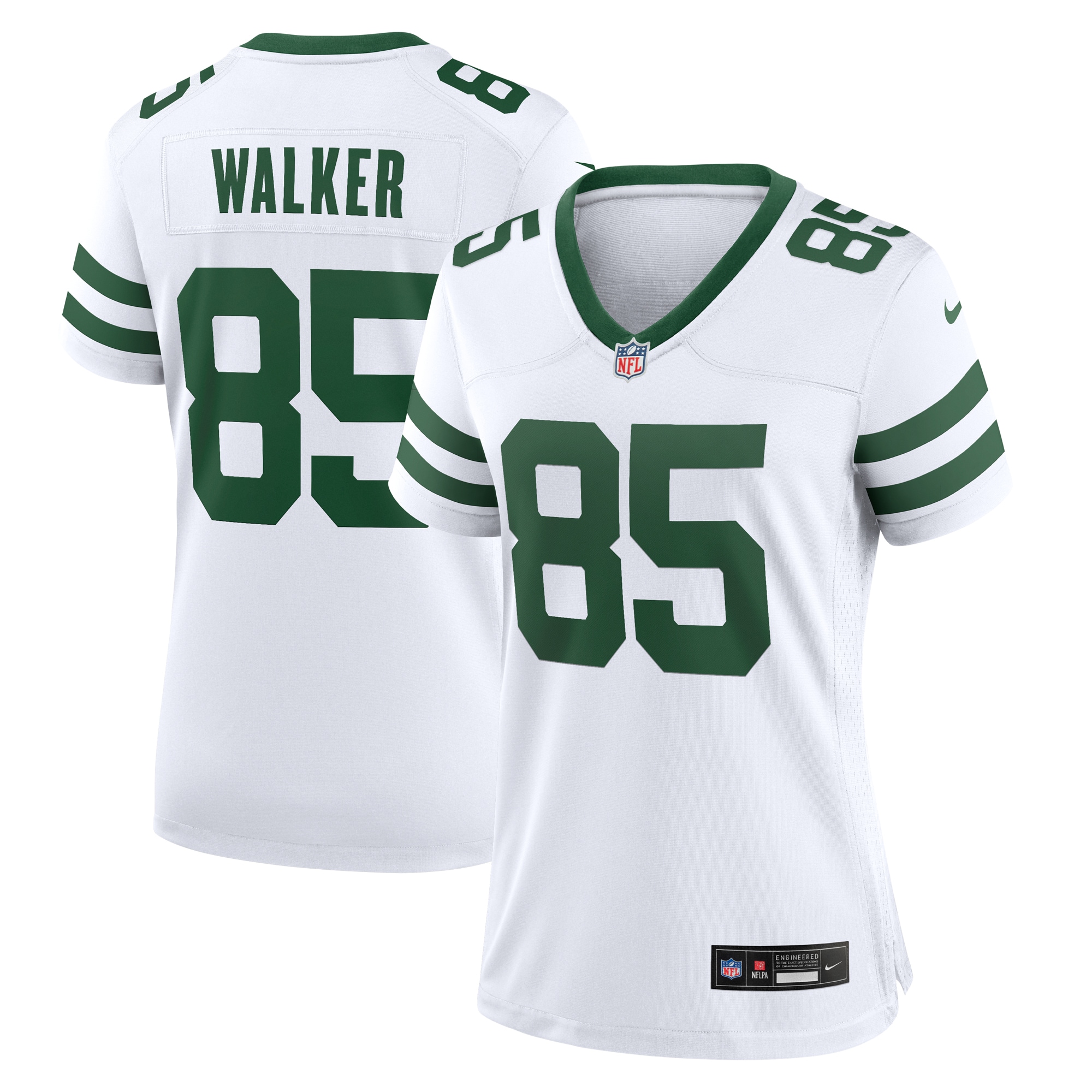 Wesley Walker New York Jets Women's Legacy Retired Player Game Jersey - White