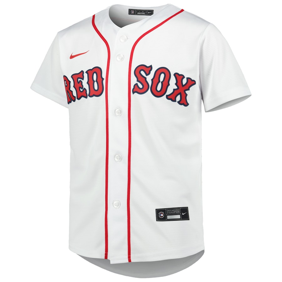 Youth Boston Red Sox Trevor Story White Alternate Replica Player Jersey