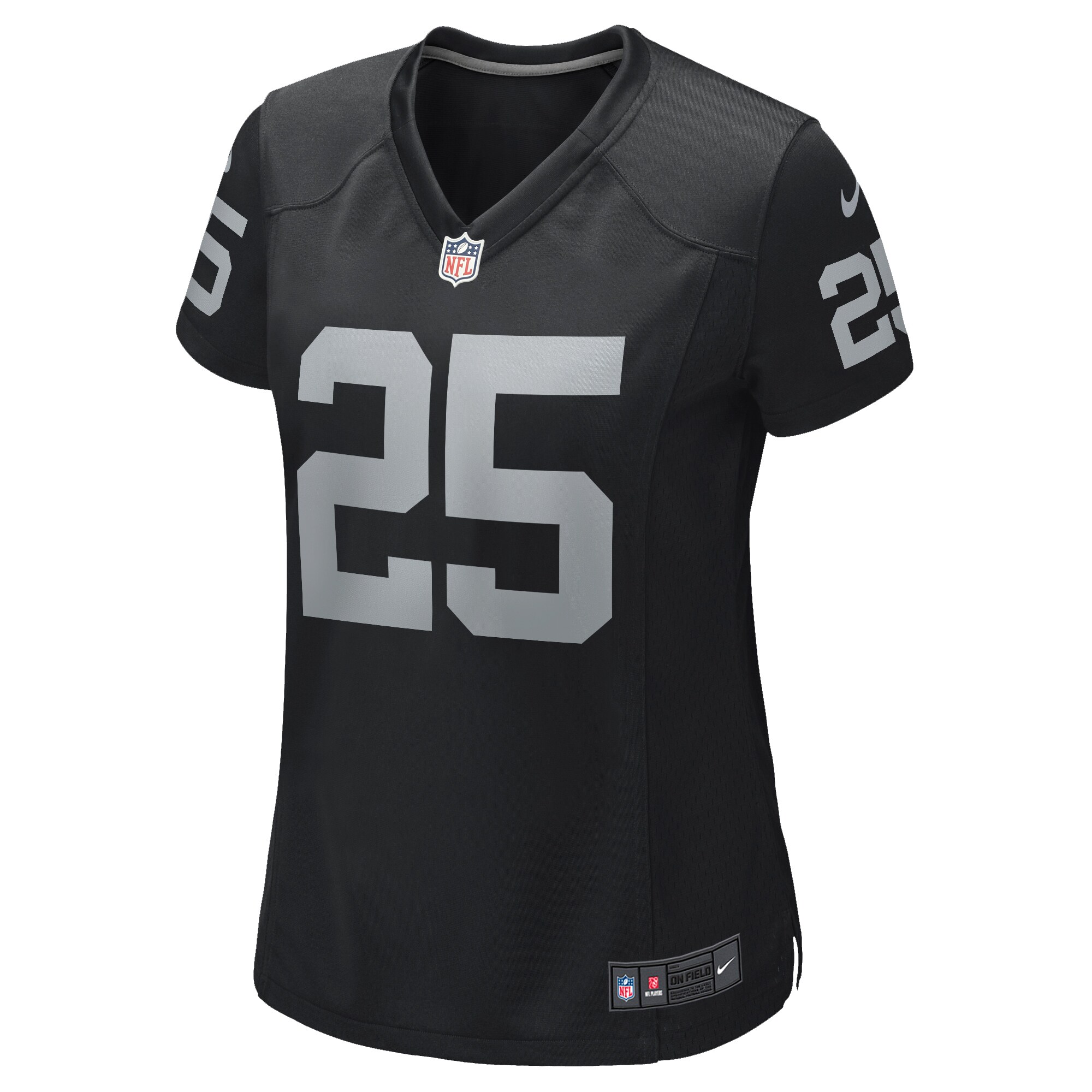 Fred Biletnikoff Las Vegas Raiders Women's Game Retired Player Jersey - Black