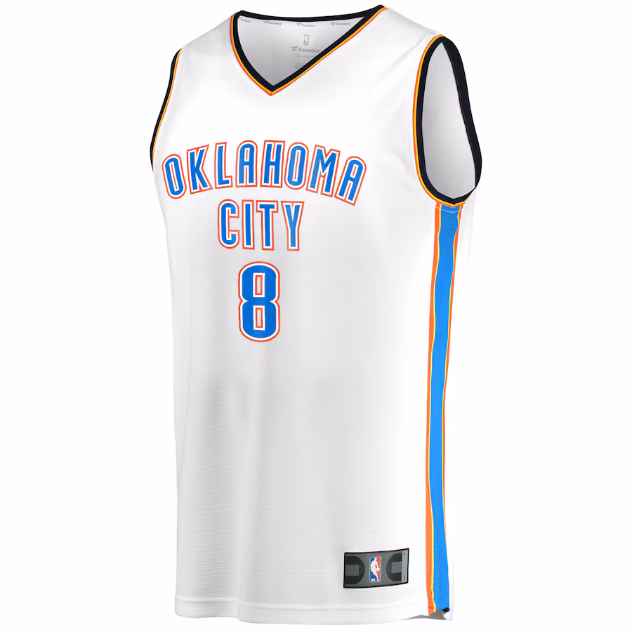 Jalen Williams Oklahoma City Thunder Fanatics Fast Break Player Jersey - Association Edition - White