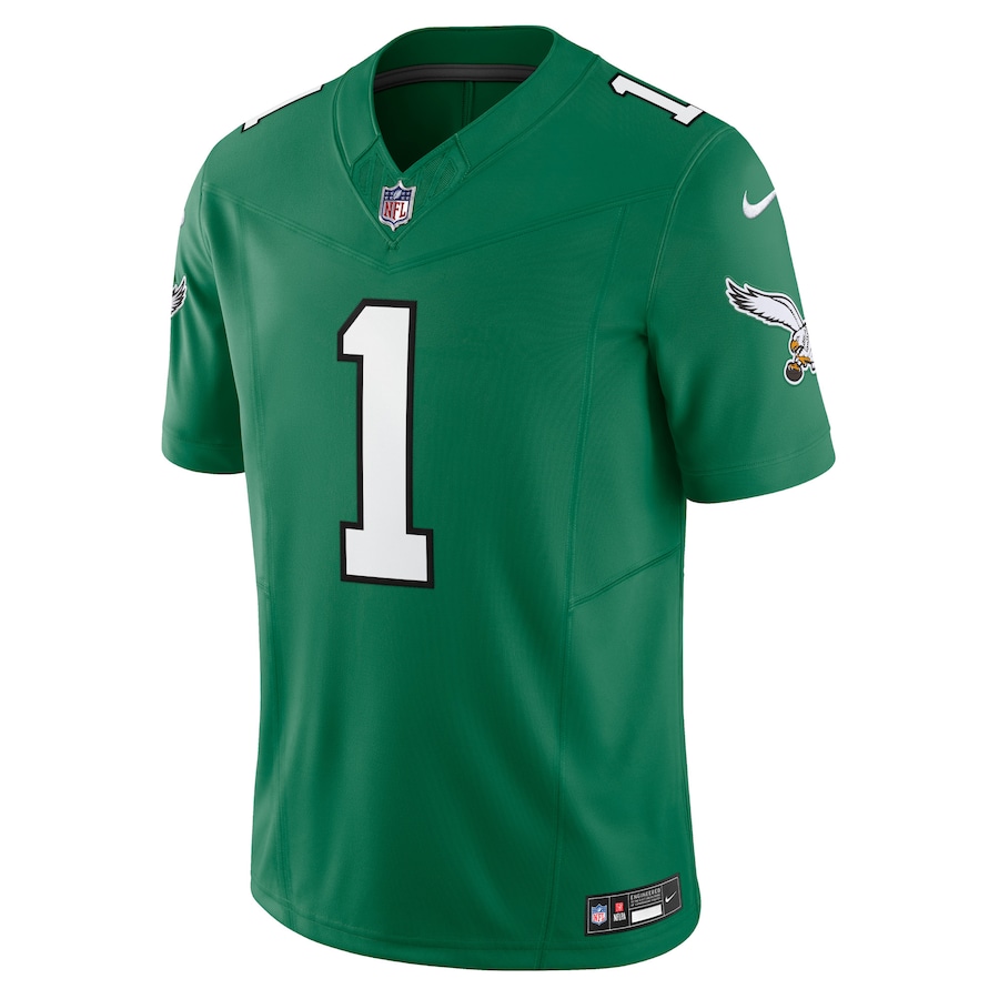 Mens Philadelphia Eagles Jalen Hurts Kelly Green Vapor F.U.S.E. Limited Jersey