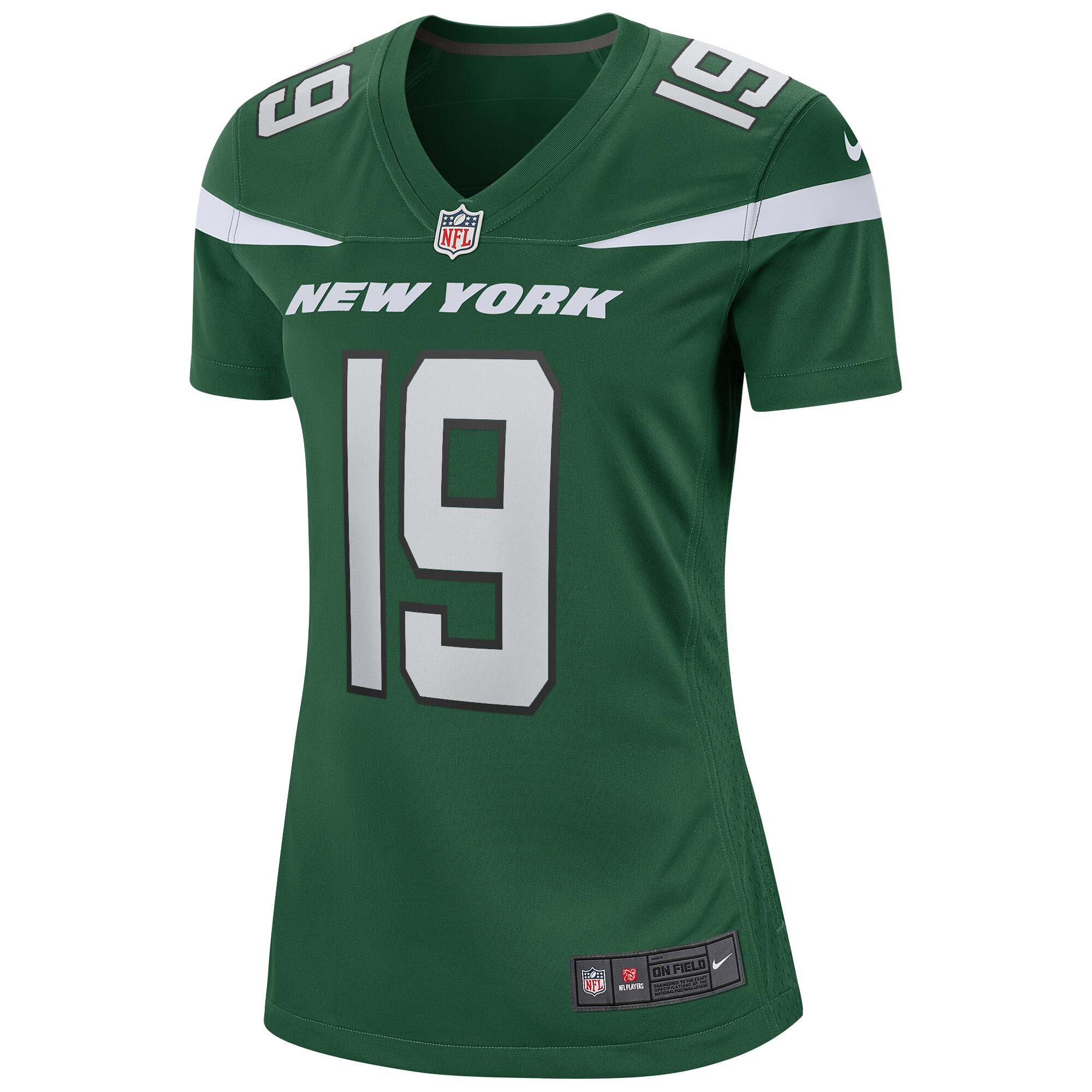 Keyshawn Johnson New York Jets Women's Game Retired Player Jersey - Gotham Green