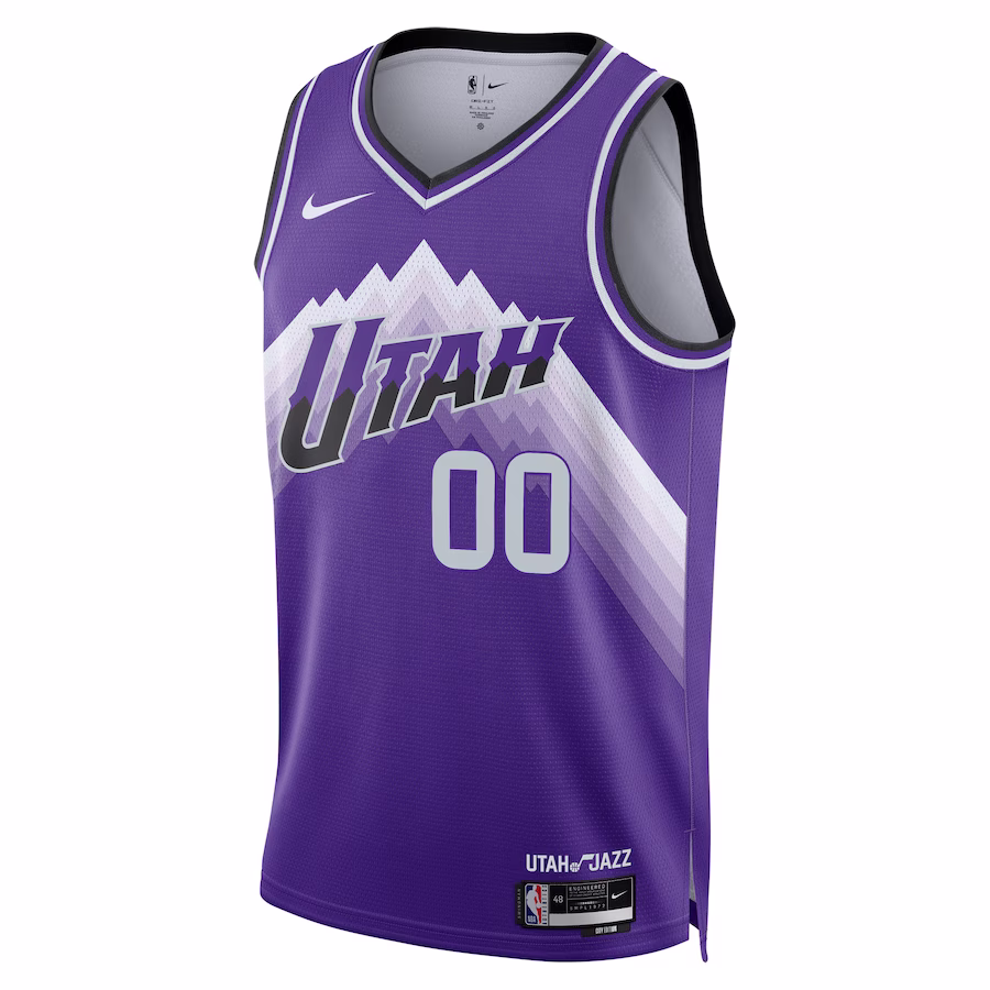 Unisex Utah Jazz Nike Purple 2023/24 Custom Swingman Jersey - City Edition