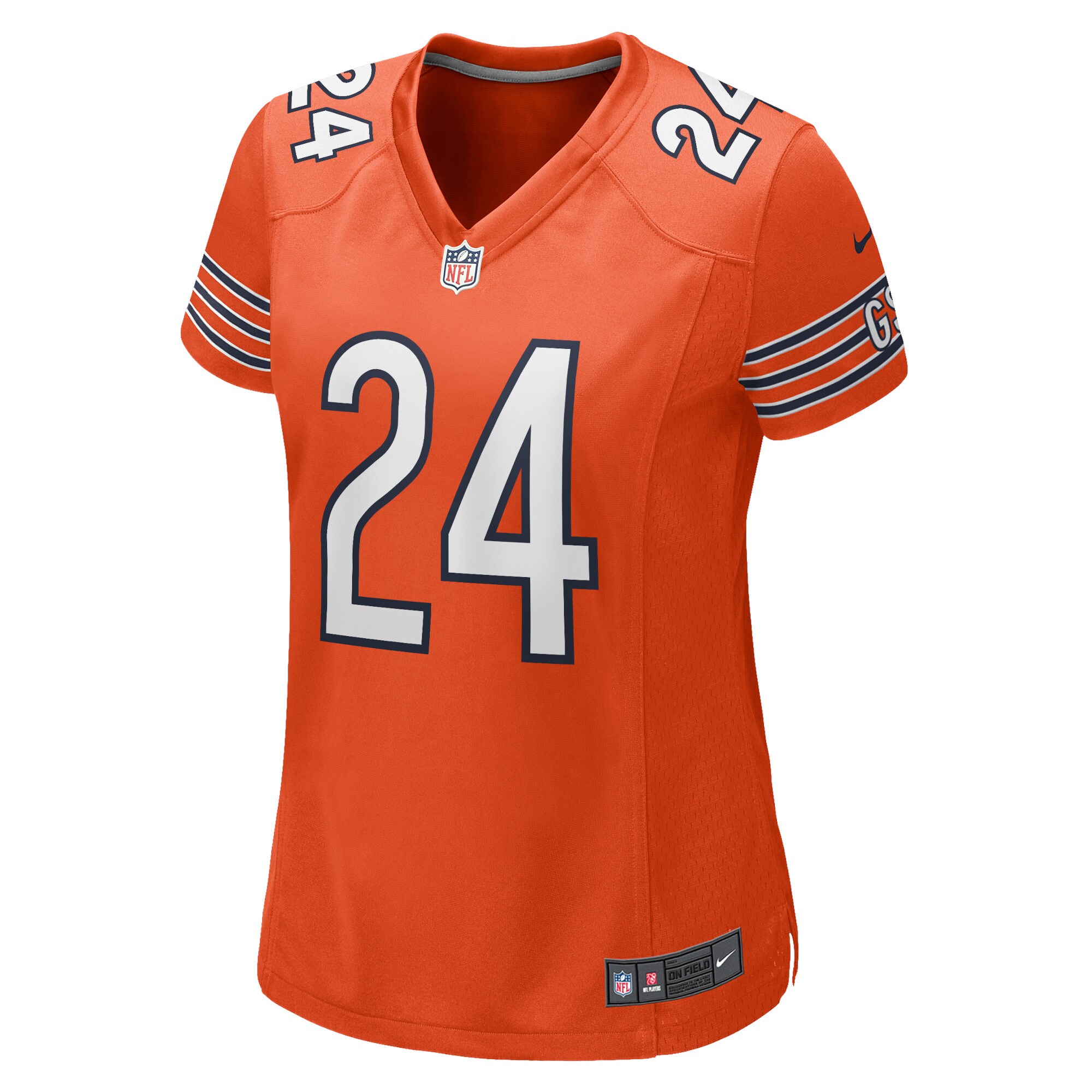 Khalil Herbert Chicago Bears Women's Alternate Game Player Jersey - Orange