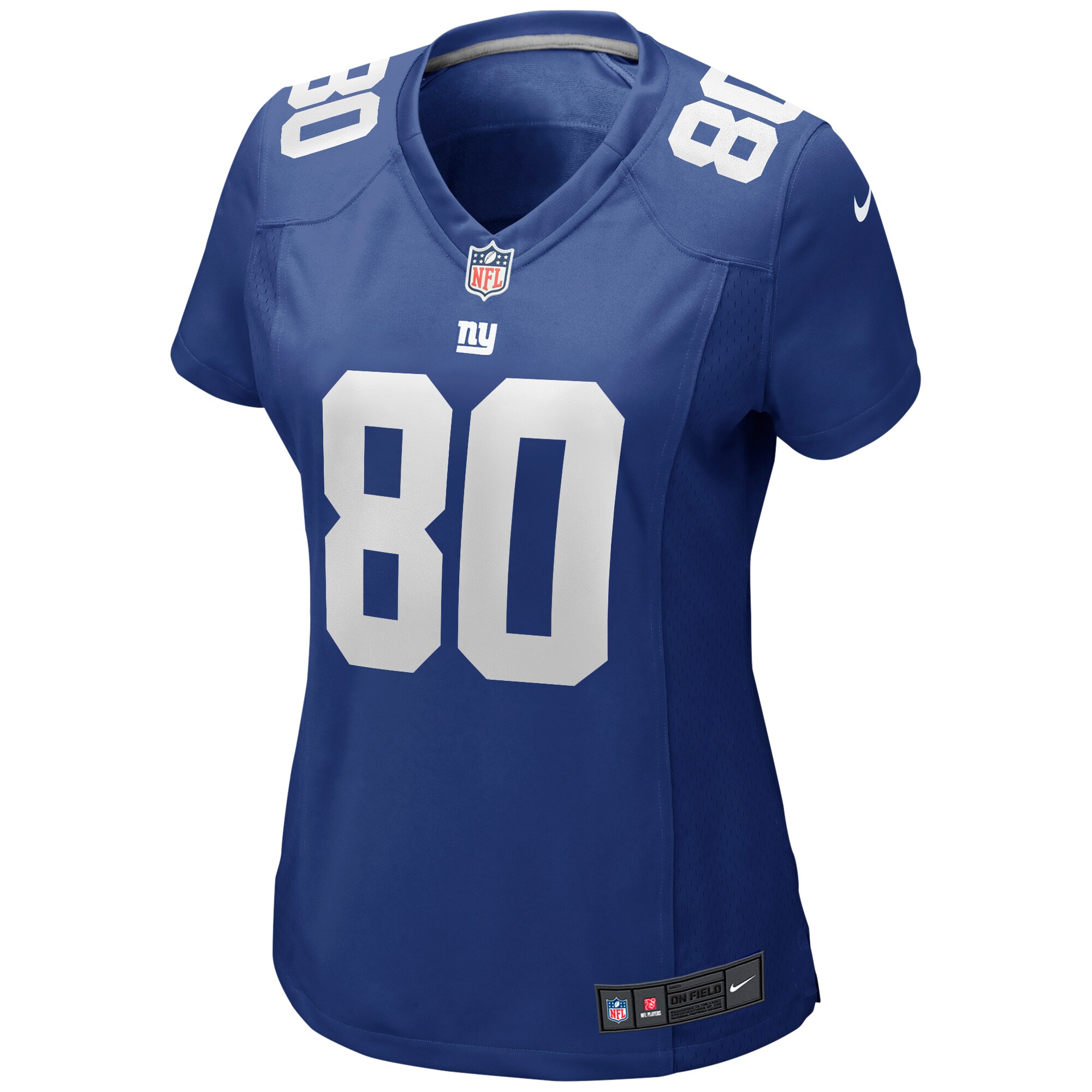 Jeremy Shockey New York Giants Women's Game Retired Player Jersey - Royal