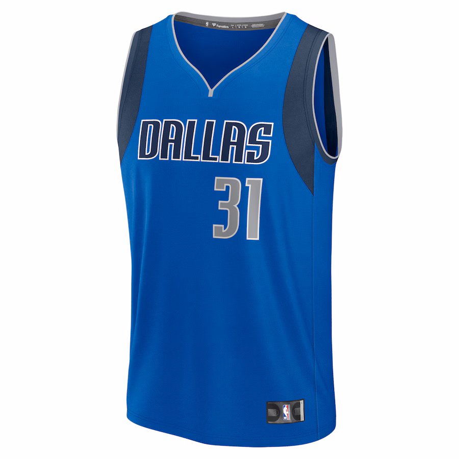 Klay Thompson Dallas Mavericks Fanatics Youth Fast Break Replica Player Jersey - Icon Edition - Blue