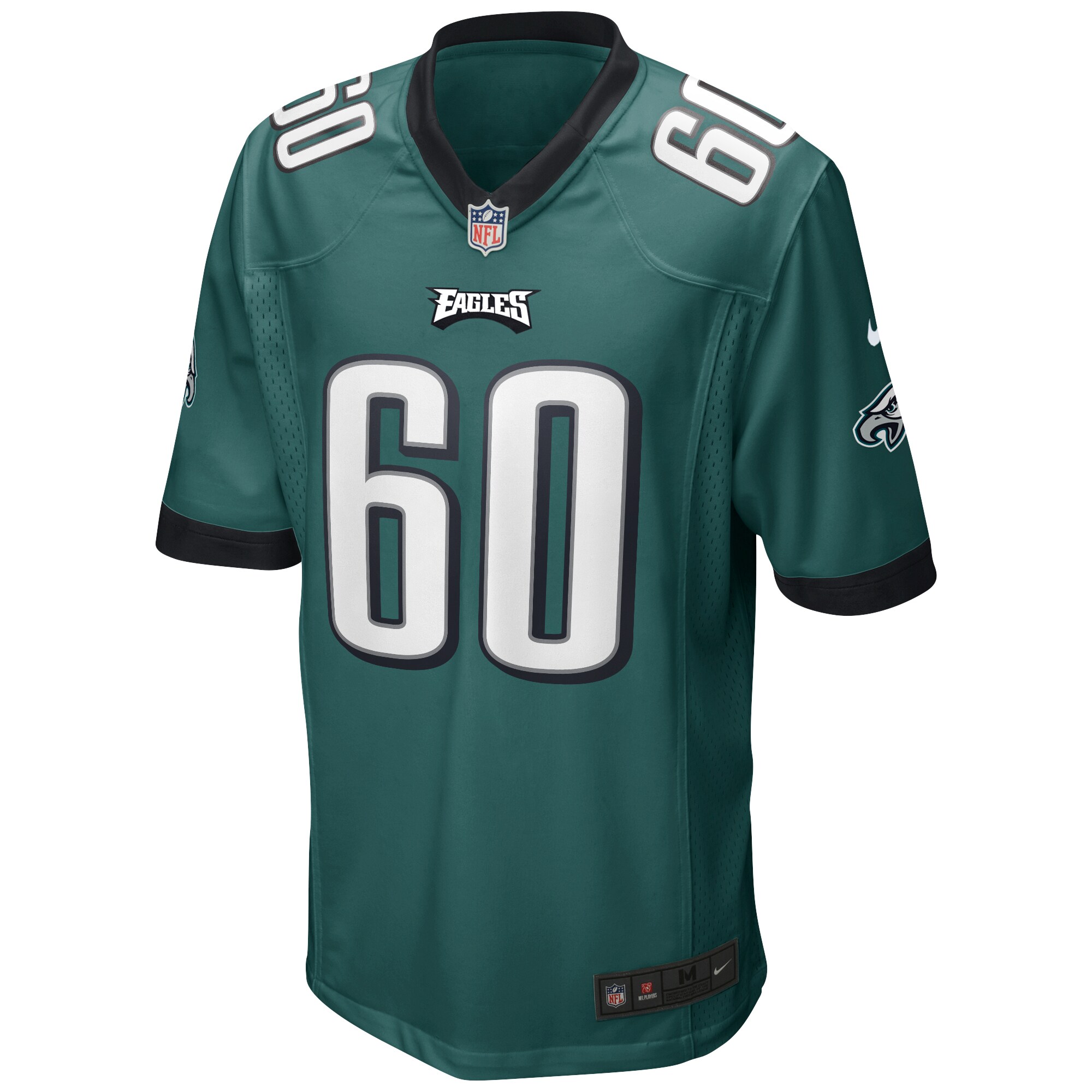 Chuck Bednarik Philadelphia Eagles Game Retired Player Jersey - Midnight Green