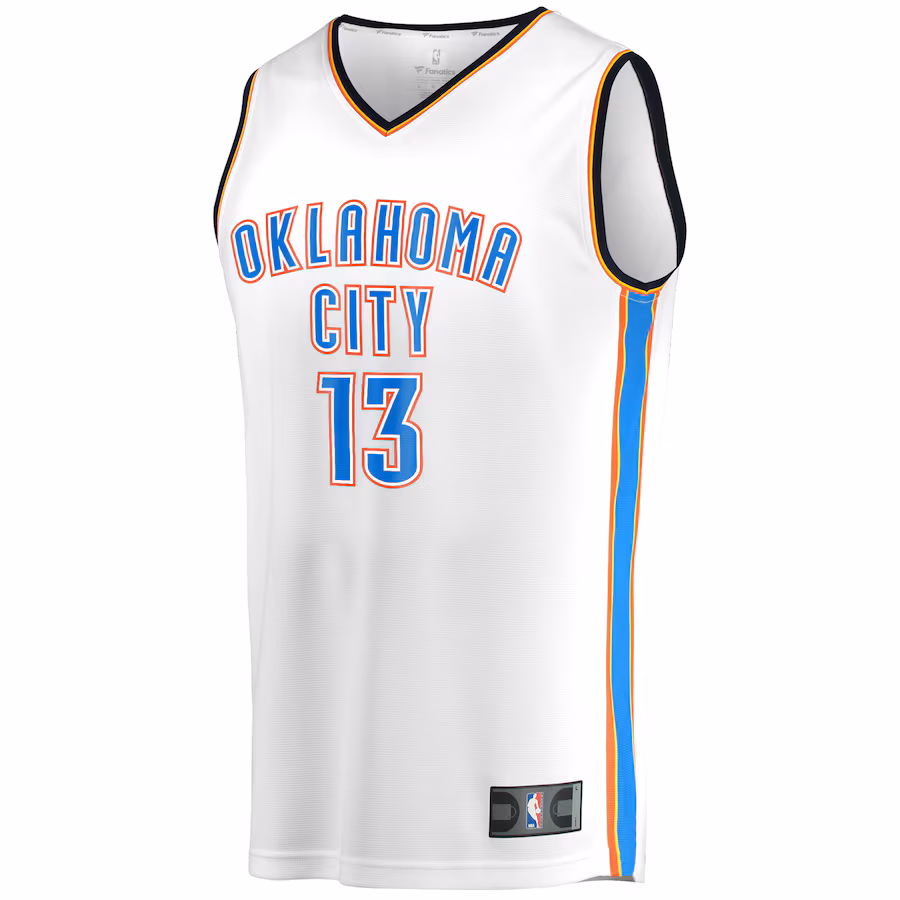 Ousmane Dieng Oklahoma City Thunder Fanatics Fast Break Player Jersey - Association Edition - White