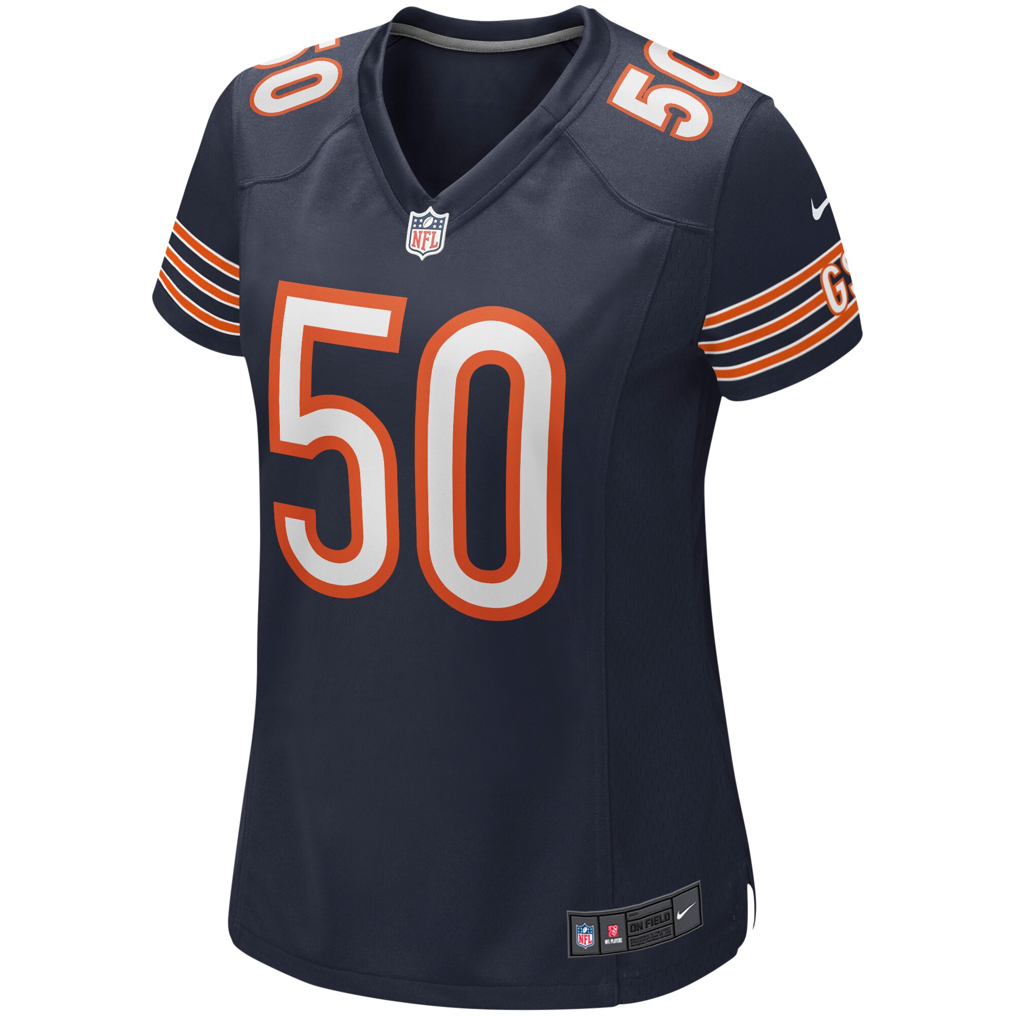 Mike Singletary Chicago Bears Women's Game Retired Player Jersey - Navy