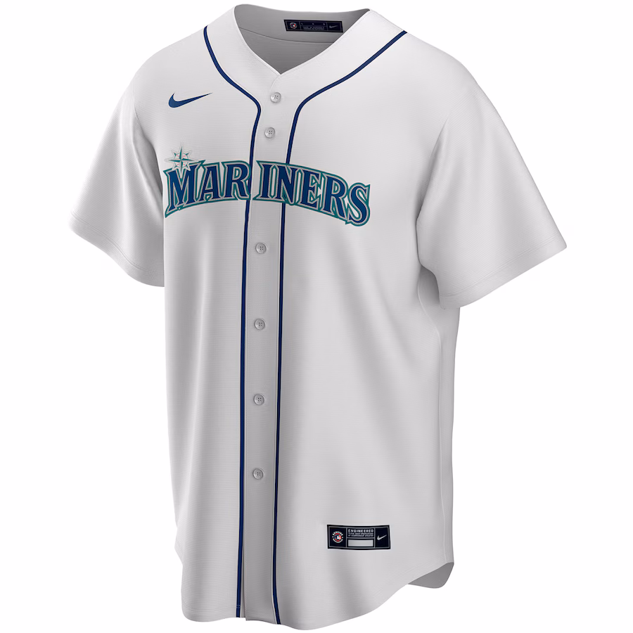 Youth Seattle Mariners Nike White Home Pick-A-Player Retired Roster Replica Jersey