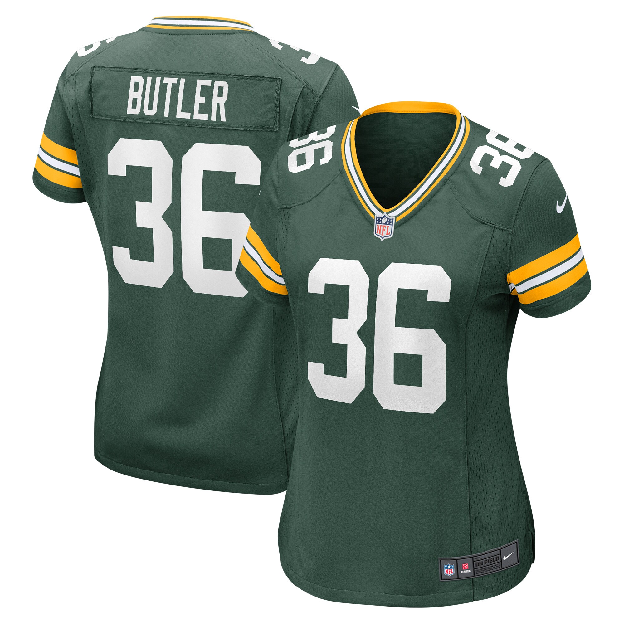 LeRoy Butler Green Bay Packers Women's Retired Player Game Jersey - Green