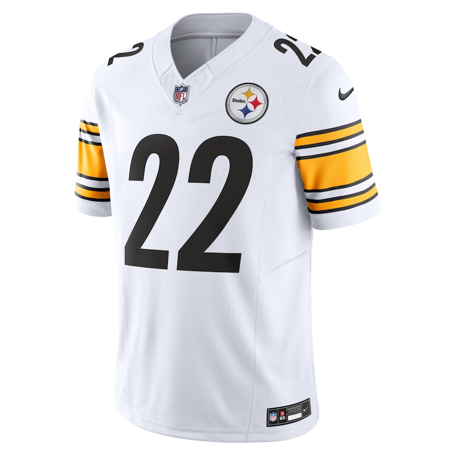 Mens Pittsburgh Steelers Najee Harris White Vapor F.U.S.E. Limited Jersey