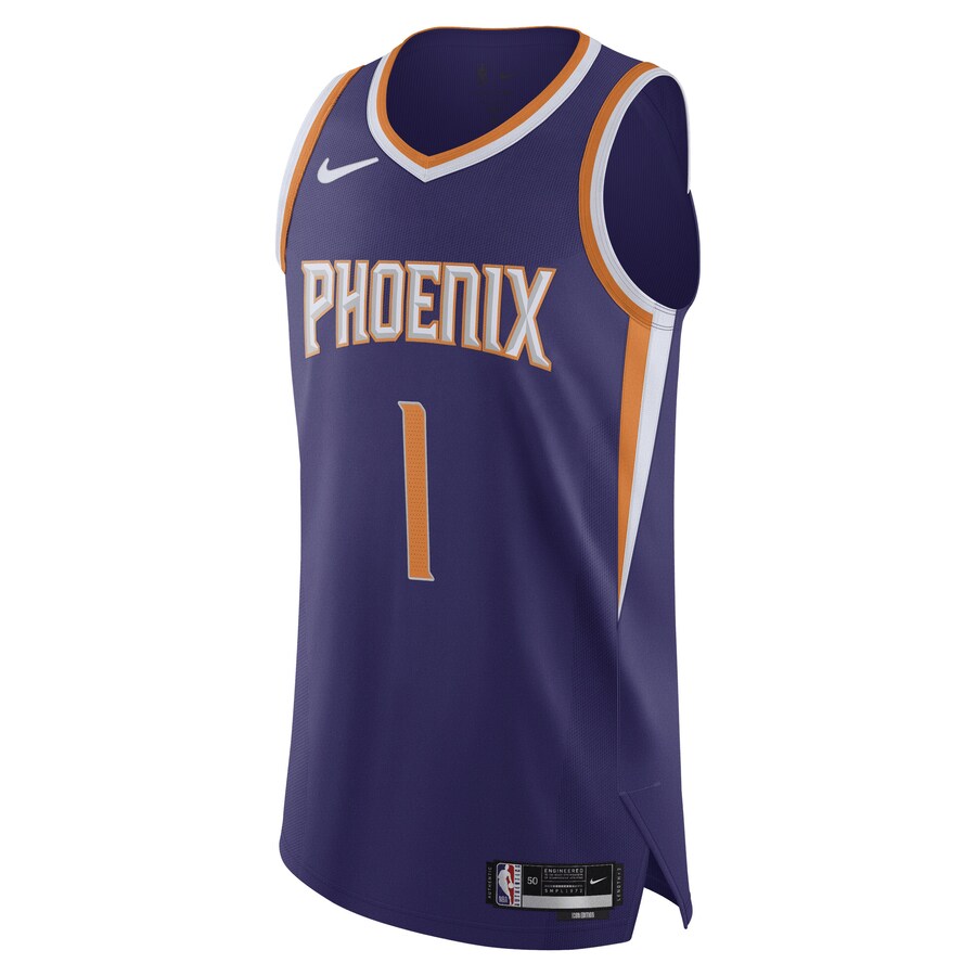 Men's Phoenix Suns Devin Booker Nike Purple Authentic Jersey - Association Edition