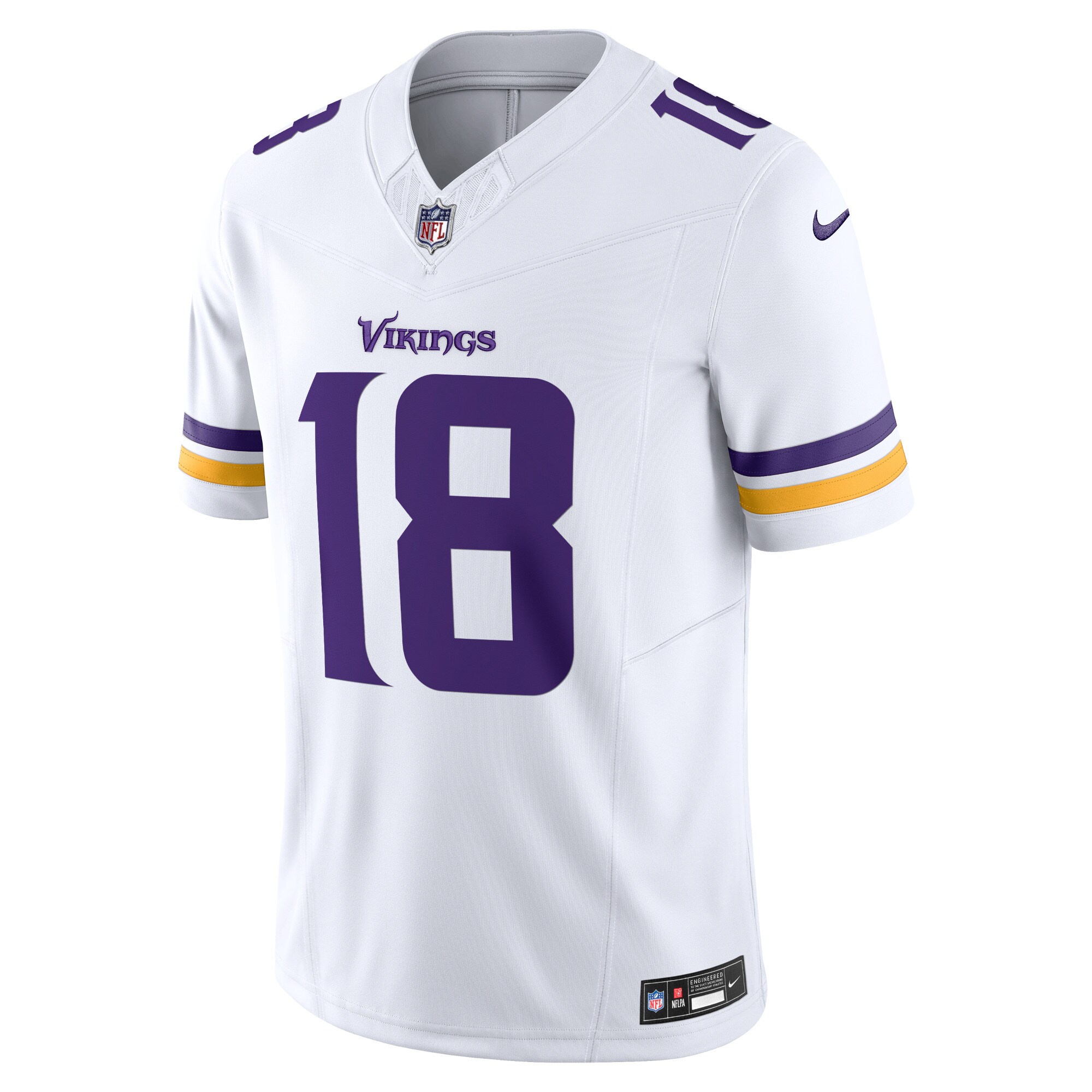Justin Jefferson Minnesota Vikings Vapor F.U.S.E. Limited Jersey - White