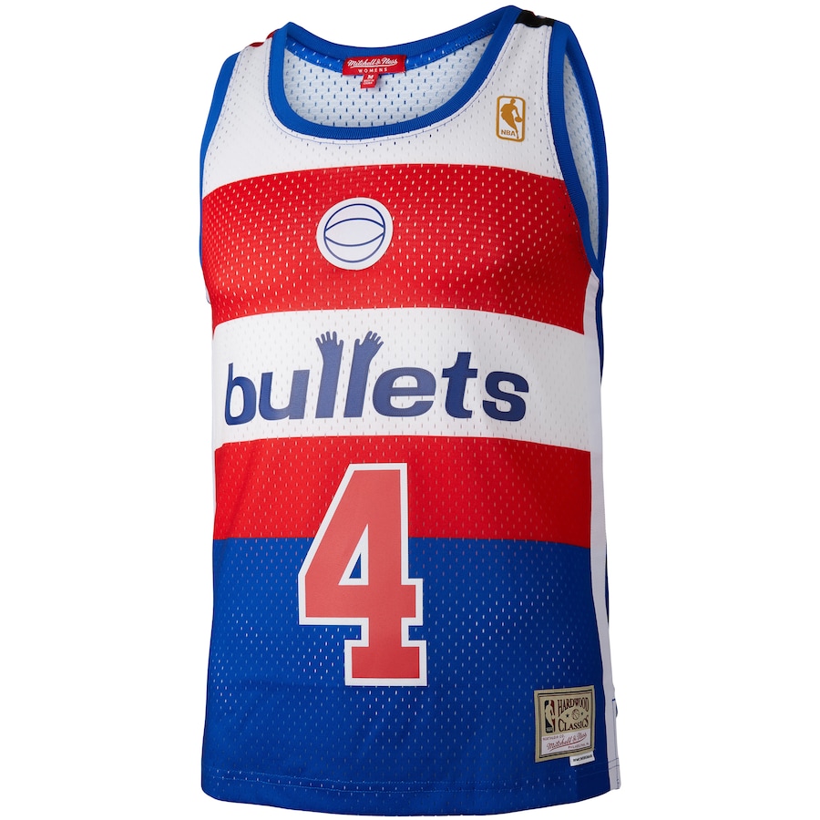 Women's Washington Bullets Chris Webber Mitchell & Ness Blue Hardwood Classics 1996 Swingman Jersey