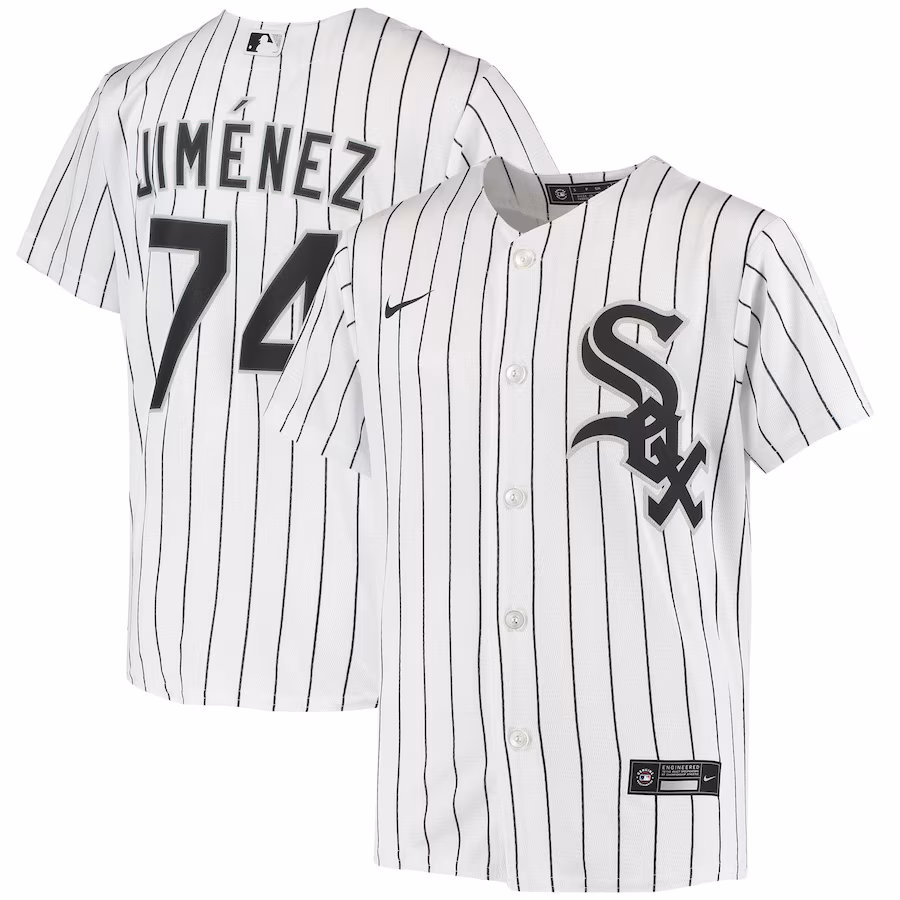 Women's Chicago White Sox Eloy Jimenez Nike White Alternate Replica Player Jersey