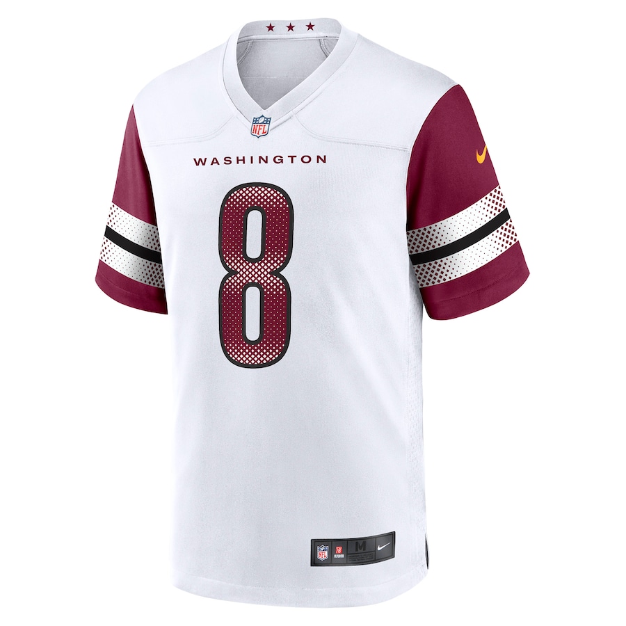 Mens Washington Commanders Brian Robinson Jr. White Away Game Player Jersey