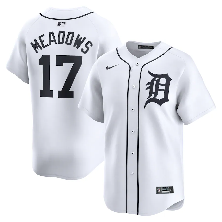 Youth Detroit Tigers Austin Meadows Nike White Home Limited Player Jersey