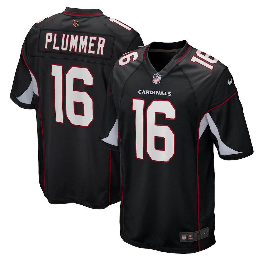 Mens Arizona Cardinals Jake Plummer Black Retired Player Alternate Game Jersey