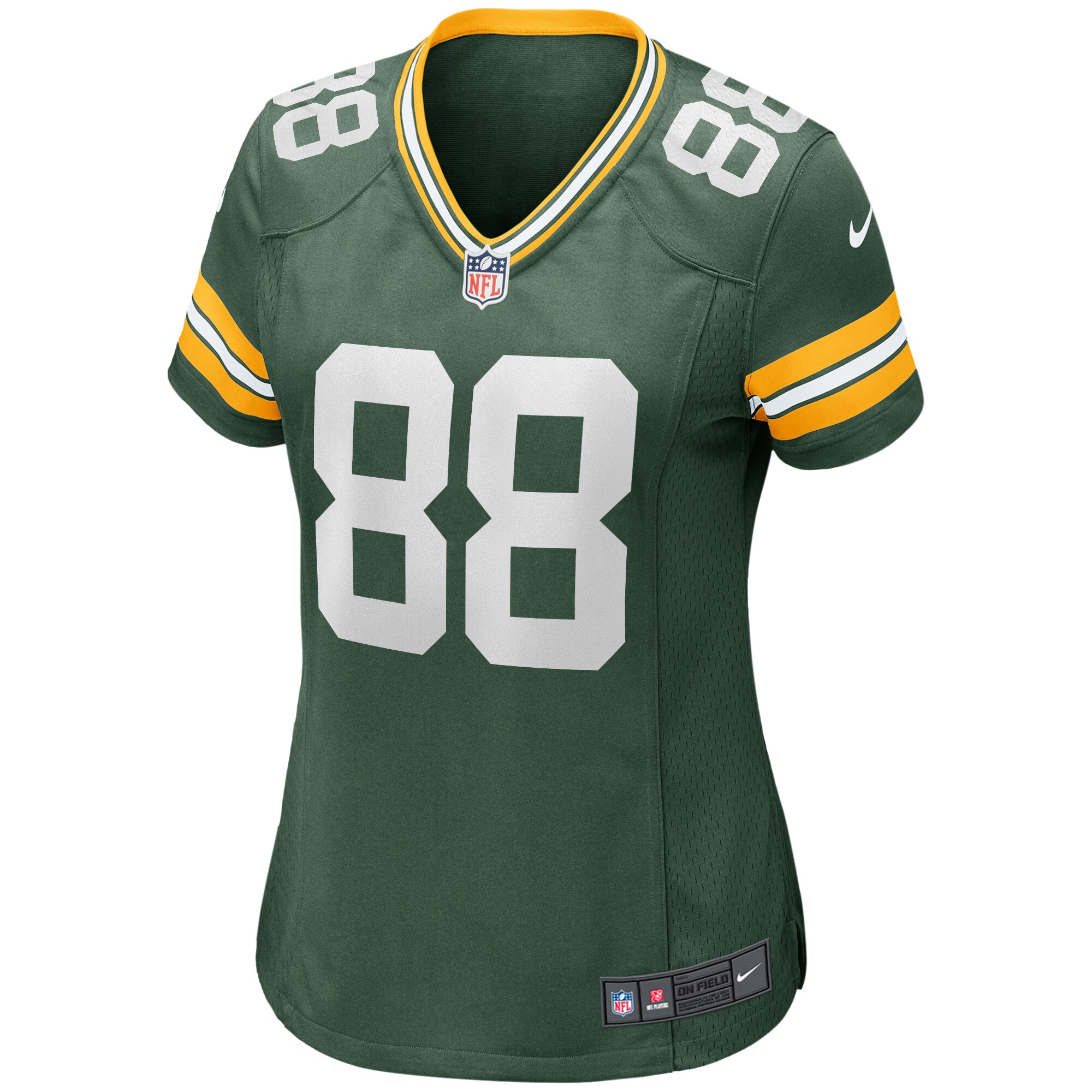Jermichael Finley Green Bay Packers Women's Game Retired Player Jersey - Green