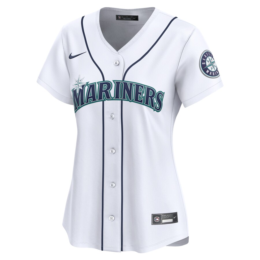 Women's Seattle Mariners Ichiro Suzuki Nike White Home Limited Player Jersey