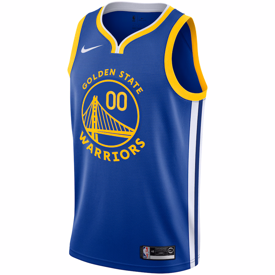Unisex Golden State Warriors Nike Royal 2019/20 Custom Swingman Jersey - Icon
