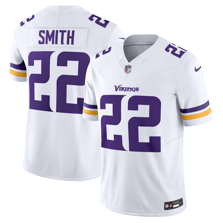 Mens Minnesota Vikings Harrison Smith White Vapor F.U.S.E. Limited Jersey