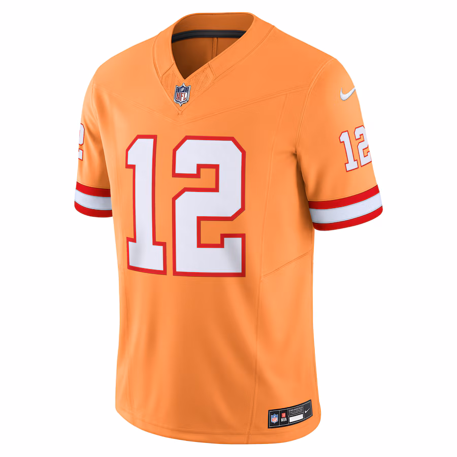 Tom Brady Tampa Bay Buccaneers Nike Vapor F.U.S.E. Limited Jersey - Orange
