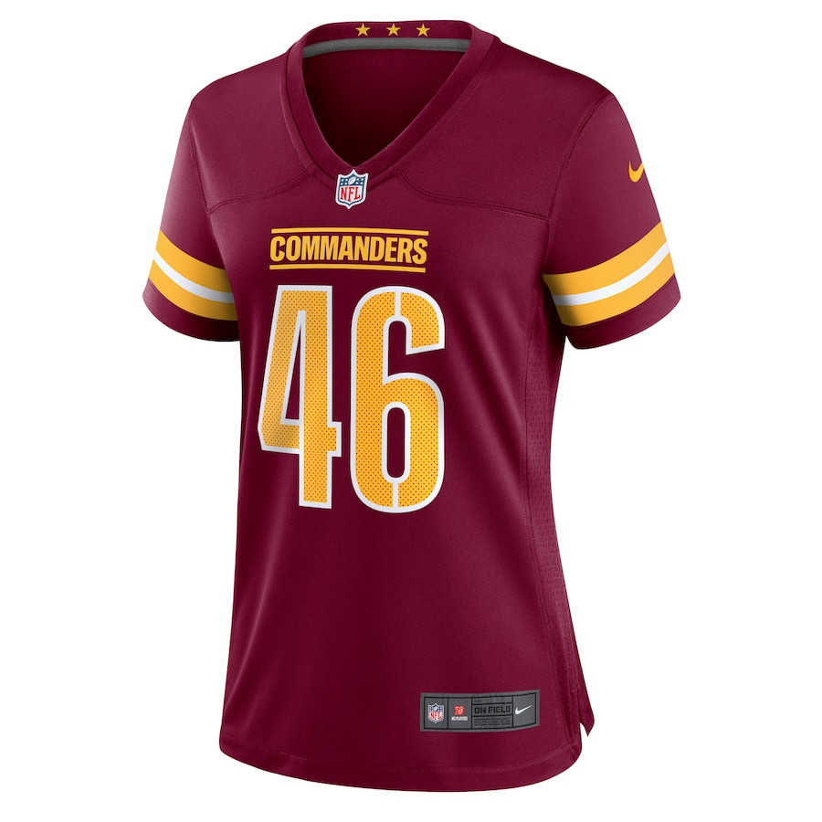 Brandon Bouyer-Randle 46 Washington Commanders Game Women Jersey - Burgundy