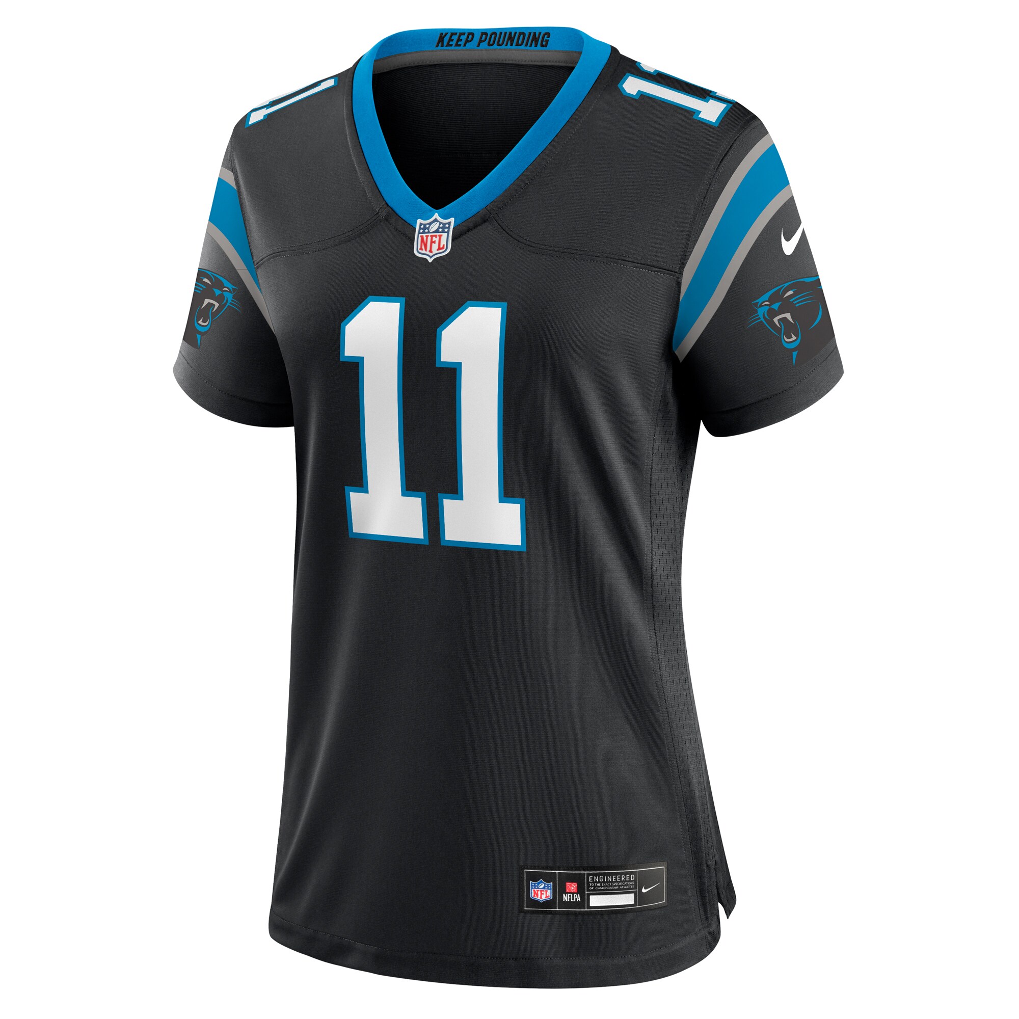 Ihmir Smith-Marsette Carolina Panthers Women's Team Game Jersey - Black