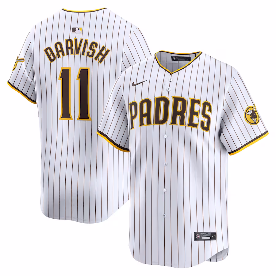 Youth San Diego Padres Yu Darvish Nike White Home Limited Player Jersey
