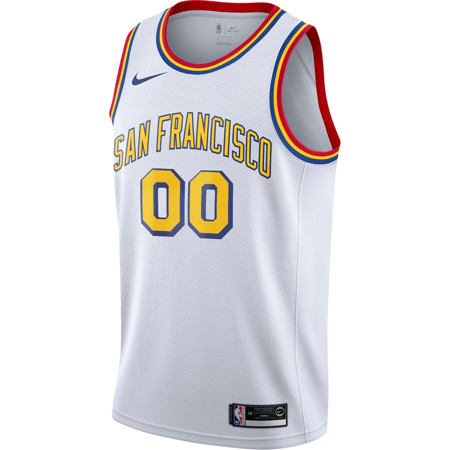 Unisex Golden State Warriors Nike White 2019/20 Custom Swingman Jersey - Classic