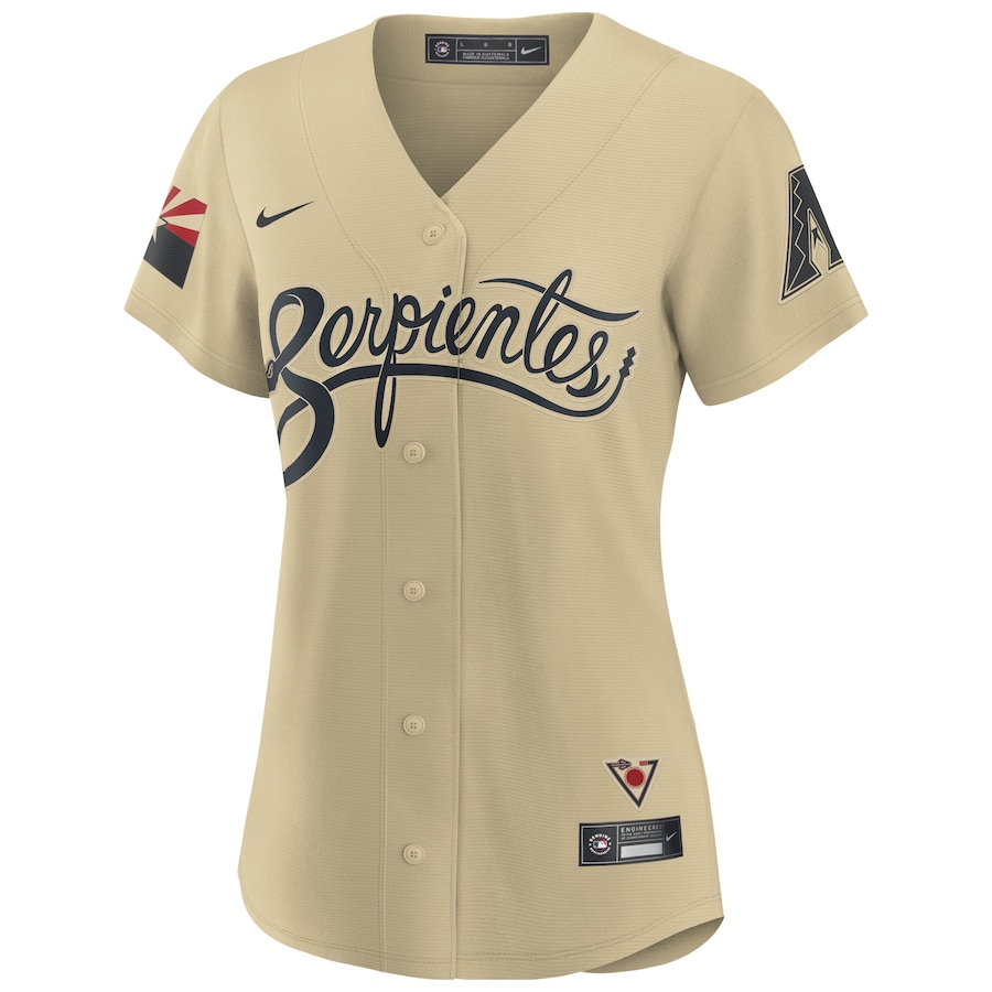 Women's Arizona Diamondbacks Randy Johnson Sand City Connect Replica Player Jersey