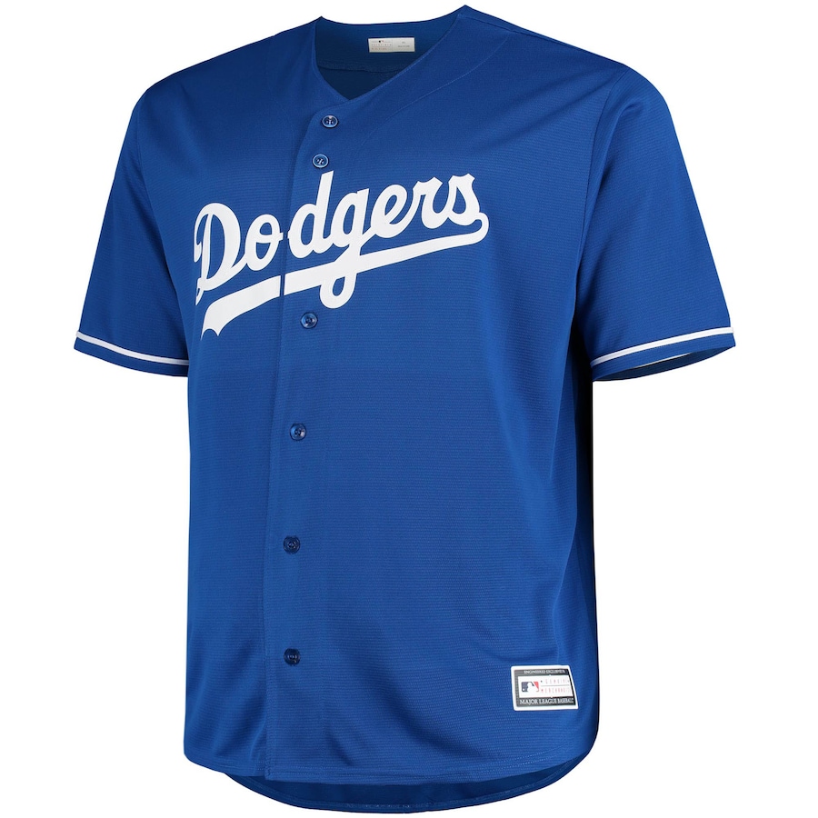 Men's Los Angeles Dodgers Royal Big & Tall Replica Alternate Team Jersey