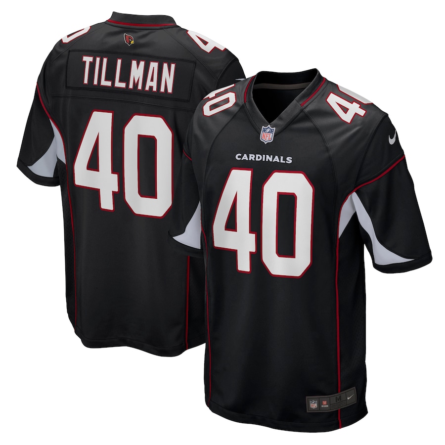 Mens Arizona Cardinals Pat Tillman Black Retired Player Alternate Game Jersey