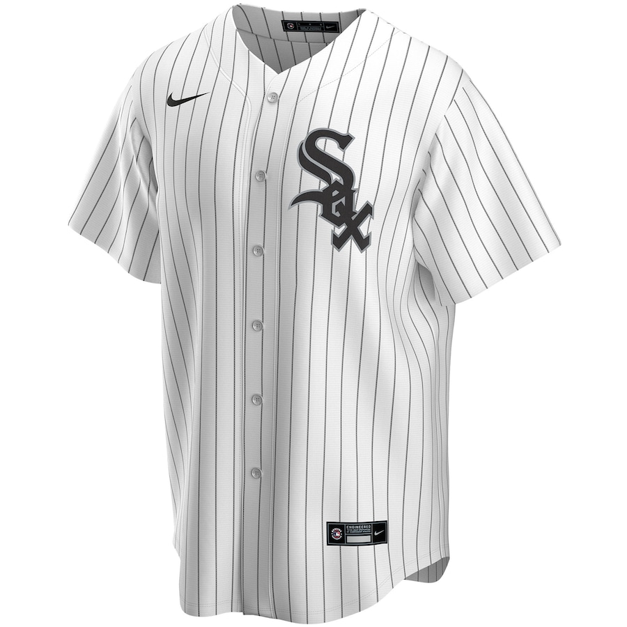 Men's Chicago White Sox White Home Pick-A-Player Retired Roster Replica Jersey