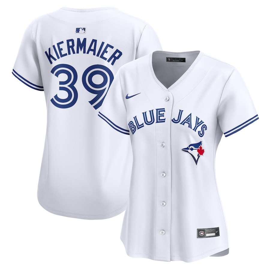 Women's Toronto Blue Jays Kevin Kiermaier White Home Limited Player Jersey