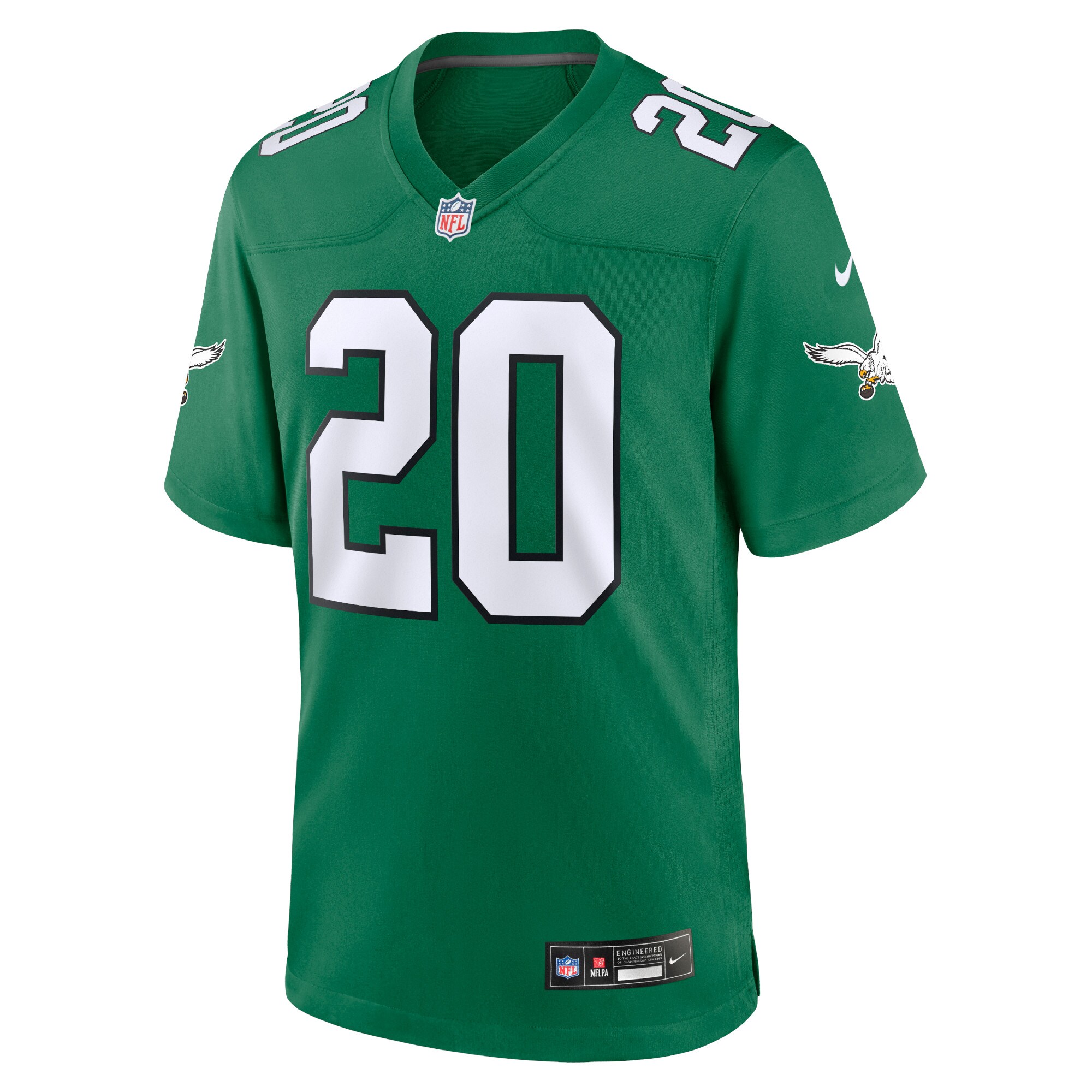 Brian Dawkins Philadelphia Eagles Alternate Retired Player Game Jersey - Kelly Green