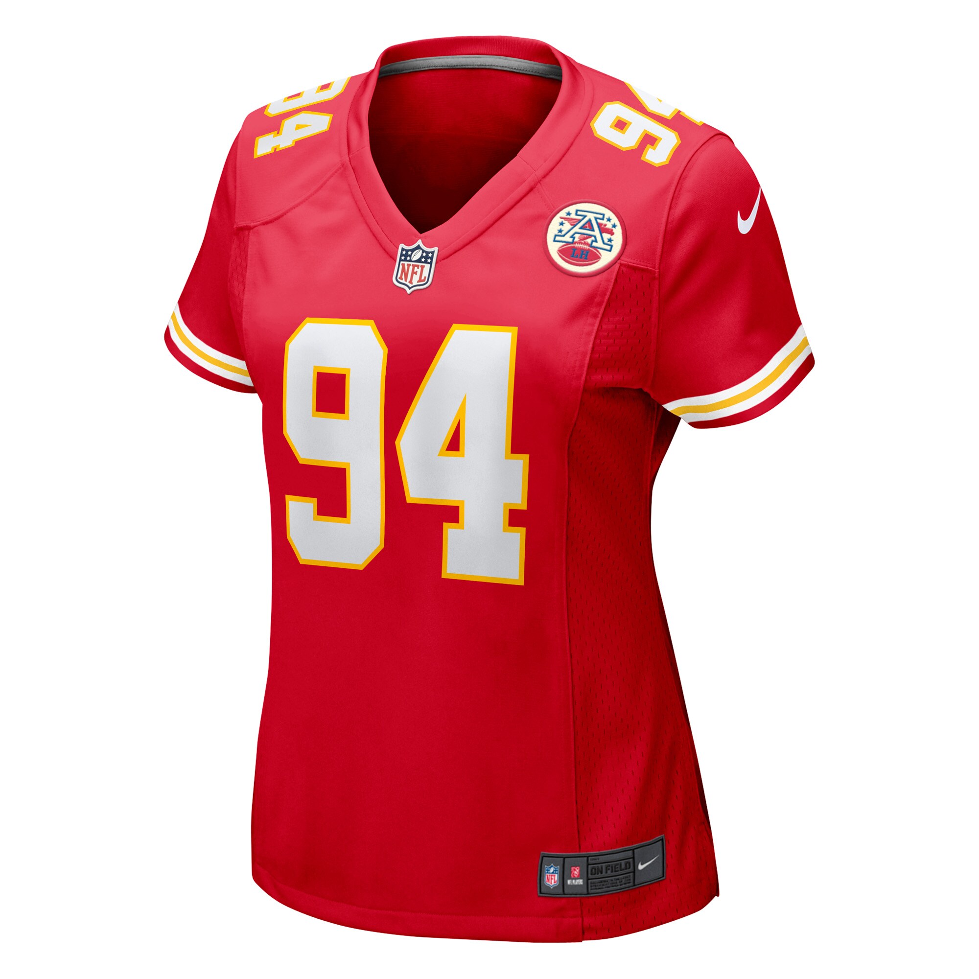 Malik Herring Kansas City Chiefs Women's Team Game Player Jersey - Red