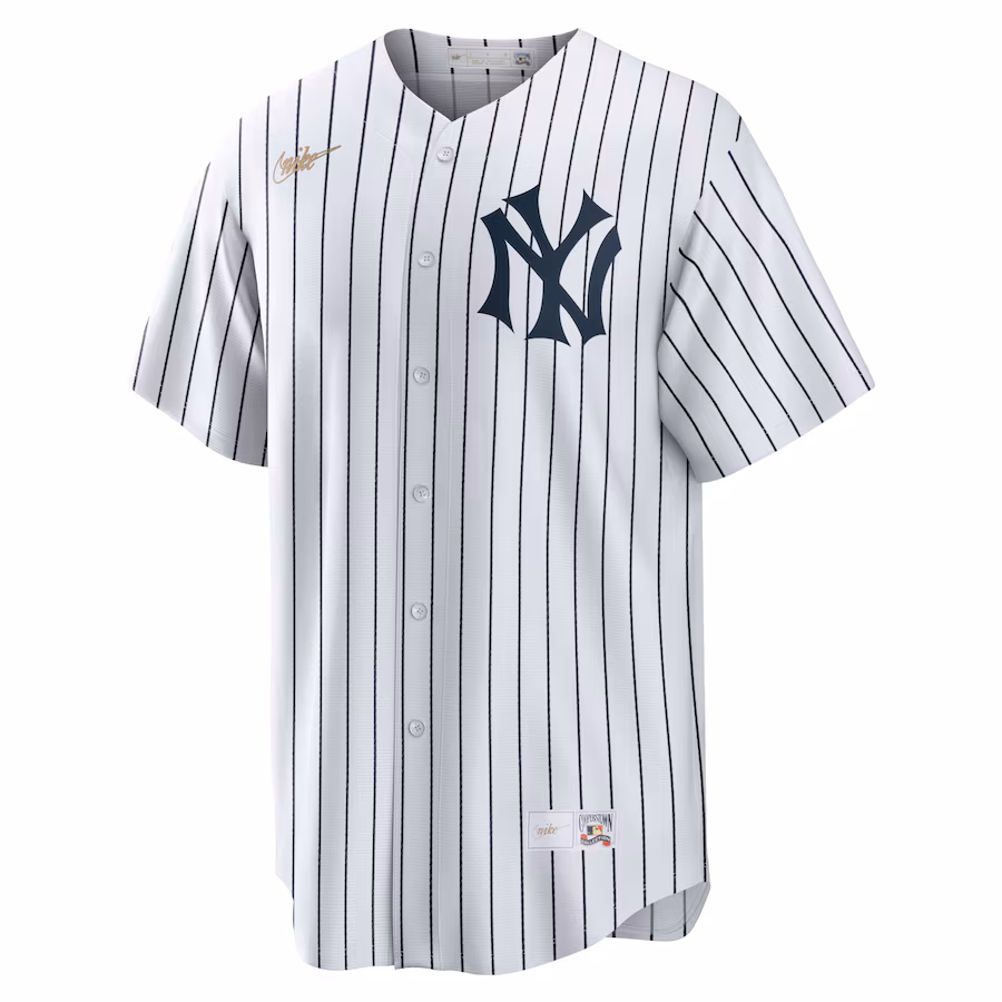 Women's New York Yankees Lou Gehrig Nike White Home Cooperstown Collection Player Jersey