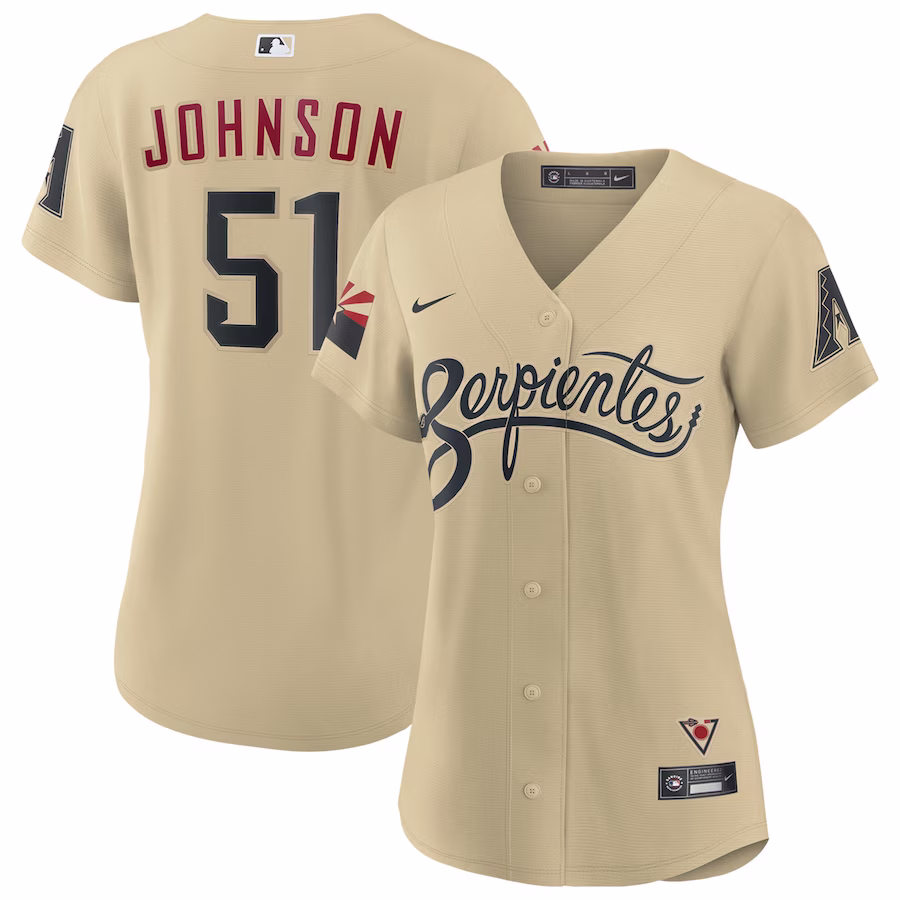 Youth Arizona Diamondbacks Randy Johnson Nike Sand City Connect Replica Player Jersey