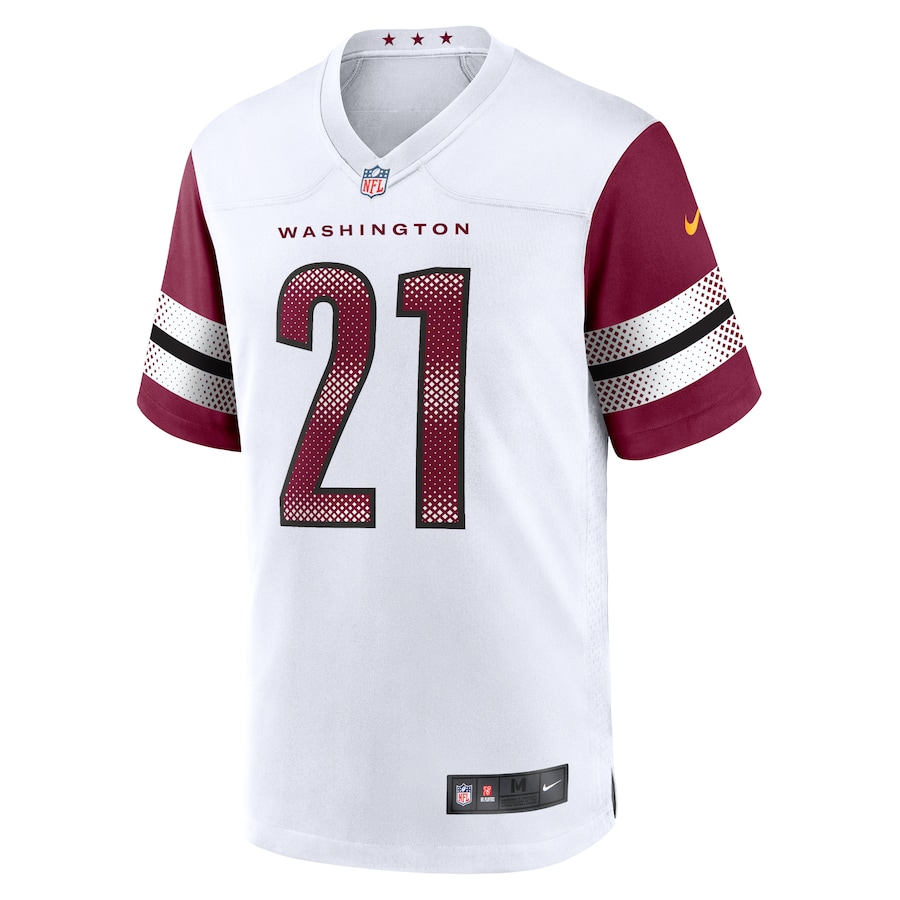 Mens Washington Commanders Sean Taylor White Retired Player Game Jersey