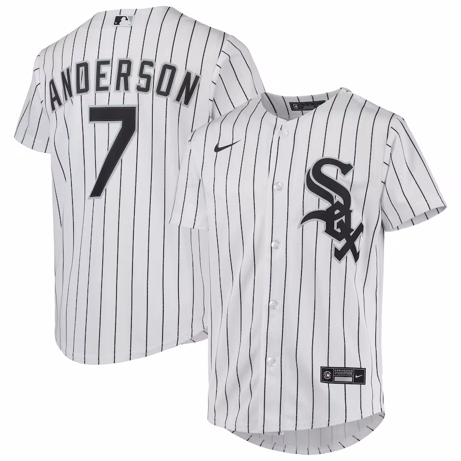 Women's Chicago White Sox Tim Anderson Nike White Alternate Replica Player Jersey