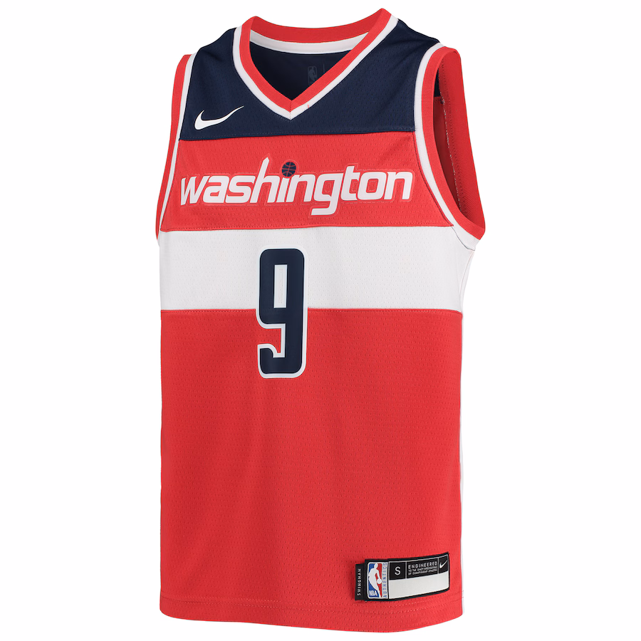Youth Washington Wizards Deni Avdija Nike Red Swingman Jersey - Icon Edition