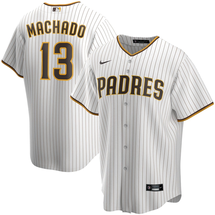 Youth San Diego Padres Manny Machado White Alternate Replica Player Jersey