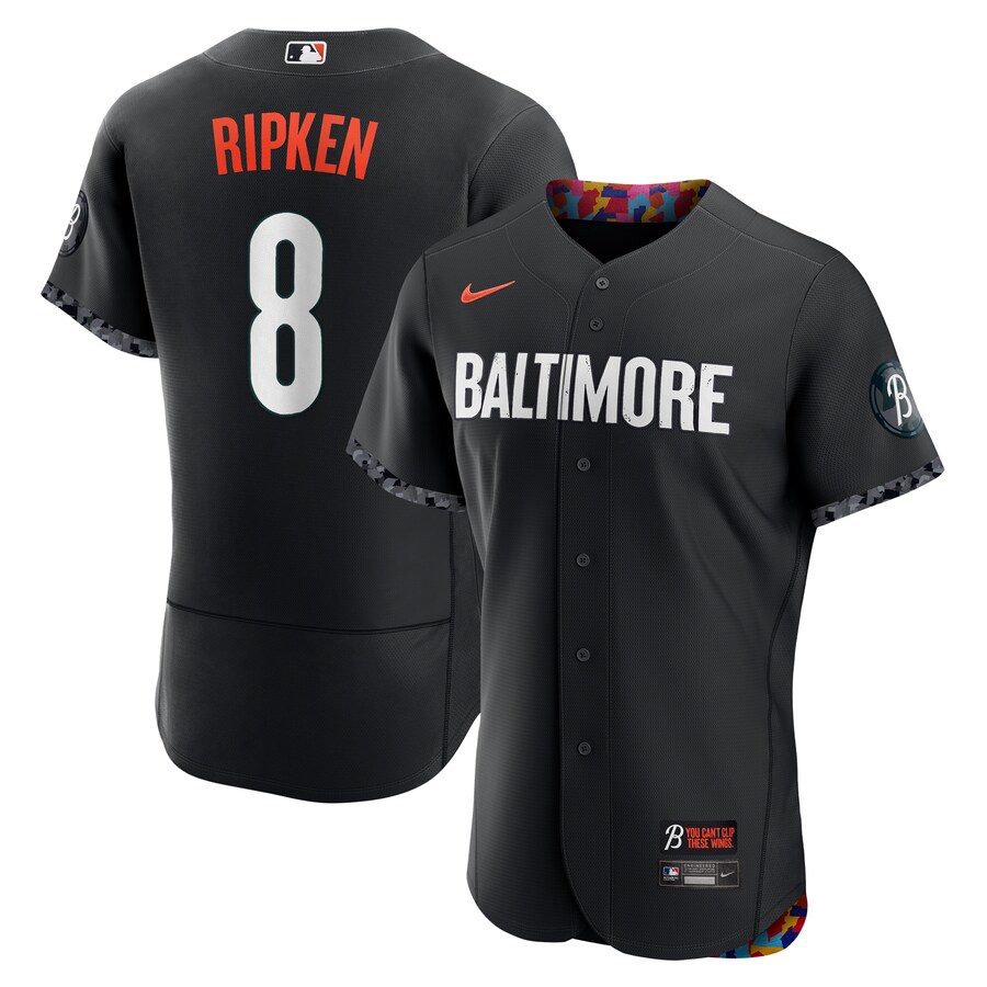 Youth Baltimore Orioles Cal Ripken Jr. Nike Black City Connect Authentic Player Jersey